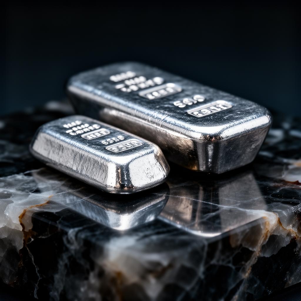 Refined precious metal ingots